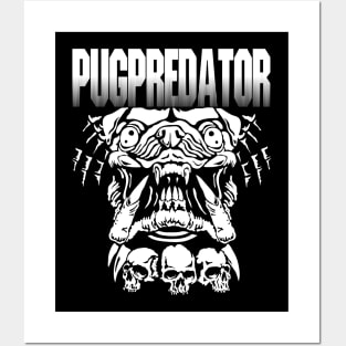 Pug Predator Posters and Art